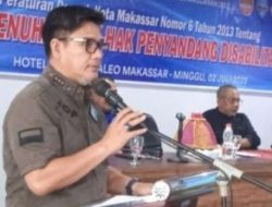 Wakil Ketua DPRD Makassar, Adi Rasyid Ali (ARA) Ingatkan Masyarakat Soal Hak Penyandang Disabilitas.
