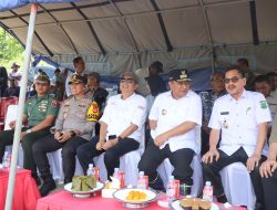 Kunker Pj. Gubernur Sulsel di Sidrap, AKBP Erwin Syah Turut Mendampingi   