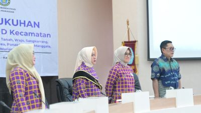 Indira Yusuf Ismail Kukuhkan 12 Bunda PAUD Kecamatan