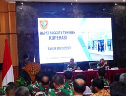 Kapuspen TNI Membuka Rapat Anggota Tahunan Koperasi Citra Dana Yasa