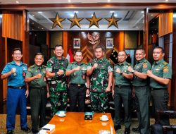 Kapuspen TNI Laksanakan Silaturahmi Kepada Kepala Staf TNI Angkatan Darat