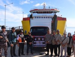 Polri Kawal Pendistribusian Logistik Pemilu di Pulau Terluar