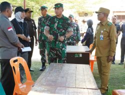 Memastikan Kesiapan Pemilu Di Wilayahnya, Danrem 012/TU Tinjau Langsung Sejumlah TPS 