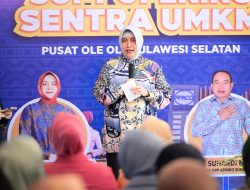 Ketua Dekranasda Makassar Resmikan Sentra UMKM Pusat Oleh-oleh Sulawesi Selatan