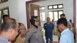 Kapolres Buru AKBP Sulastri Sukijang Kunjungi Kantor KPU Terkait Rekomendasi  PSU