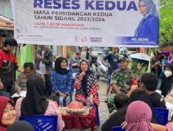 Reses di Dua Lokasi, Anggota DPRD Makassar Rezki Janji Kawal Aspirasi Warga Soal PKH hingga Drainase