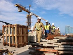 Kepala Bappeda Makassar Dampingi Wali Kota Danny Tinjau Proyek MGC