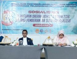 Jaga Tumbuh Kembang Anak, Saharuddin Said Sosialisasikan Perda ASI Eksklusif