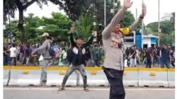 Massa Pendukung Capres 01,Amin dan  Prabowo-Gibran Berujung Ricuh.