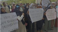 Masyarakat Desa Bara, Gelar Aksi Demo Desak PJ,Bupati Buru Tolak Aktifitas PT. Inagro Cipta Nusantara