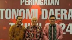 Mewakili PJ,Gubernur Provinsi Sulawesi Tenggara Sekda Hadir Dalam Puncak Peringatan Otoda Ke XXVIII Di Surabaya