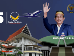 Dari Pettarani Rudianto Lallo Siap Terbang ke Senayan