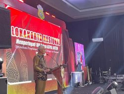 Sekda Sultra Wakili Pj. Gubernur pada Lokakarya Nasional Peringatan 100 Tahun Aspal Buton di Pasarwajo