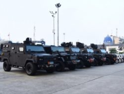 Kendaraan Lapis Baja TNI Menuju Bali Kawal World Water Forum ke-10