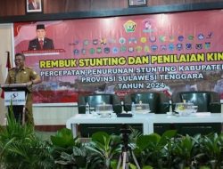 Rembuk Stunting dan Penilaian Kinerja Percepatan Penurunan Stunting Kabupaten/Kota Provinsi Sultra