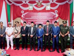 Pj.Bupati Bombana Hadiri Rapat Paripurna DPRD Mendegarkan Pidato Kenegaraan Presiden Dalam Rangka Memperingati HUT RI ke -79