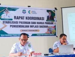 Dinas Ketapang Gelar Rakor Stabilisasi Pasokan dan Harga Pangan Serta Pengendalian Inflasi Daerah