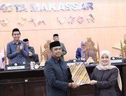 Kepala Bappeda Kota Makassar Hadiri Pengesahan Dua Ranperda di DPRD Makassar