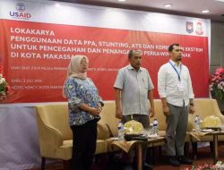 USAID ERAT dan Pemkot Makassar Gelar Lokakarya Penggunaan Data untuk Pencegahan Perkawinan Anak