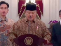 Presiden RI Prabowo Subianto Resmi Umumkan Daftar Menteri dan Wakil Menteri Kabinet Merah Putih