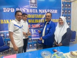 Andi Seto Kembalikan Formulir di PAN, Harap Bisa Bersama di Pilwalkot Makassar