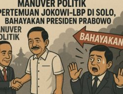 Manuver Politik Pertemuan Jokowi-LBP di Solo, Politik Merah Putih: Bahayakan Presiden Prabowo