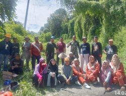 Aksi Giat Kerja Bakti Bersih-Bersih di Desa Lampata sebagai Wujud Nyata Program 100 Hari Kerja Bupati Bombana