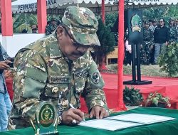 Bupati Bombana Ir.H. Burhanuddin,M.Si, Buka TMMD Ke 124 TA. 2025 Kodim 1431/Bombana di Kecamatan Matausu