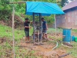 TMMD ke-124 Kodim 1431/Bombana Bangun Sumur Bor untuk Sarana MCK di Desa Morengke