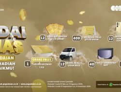 Pegadaian Terus Memberikan Apresiasi Nasabah Dengan Kembali Menghadirkan Program Badai Emas 2025