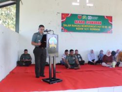 Gelar Syukuran HUT RI KE 80, Kodim Bombana serahkan Hadiah Pemenang Lomba