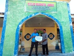 PT Pegadaian Salurkan Bantuan Renovasi Masjid Raudhatul Jannah di Gowa