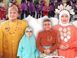 DPPKB Makassar Hadiri Upacara Penurunan Bendera HUT ke-80 RI di Karebosi