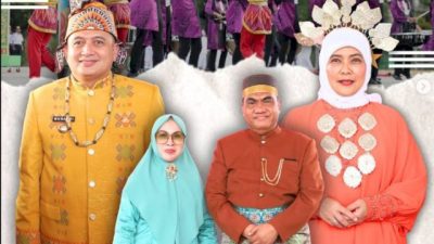 DPPKB Makassar Hadiri Upacara Penurunan Bendera HUT ke-80 RI di Karebosi