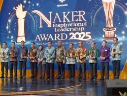 Pemprov Kaltara Mengukir Prestasi Gemilang, Sabet Tiga Trofi di Ajang Bergengsi “Naker Inspirational Leadership Awards 2025”