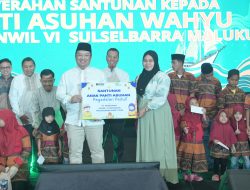 Pegadaian Kanwil VI SulselBarRa Maluku Santuni Anak Yatim dalam Kegiatan Safari Ramadhan