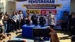 Bea Cukai Makassar Musnahkan Barang Ilegal Senilai Rp46 Miliar, Potensi Kerugian Negara Rp30 Miliar
